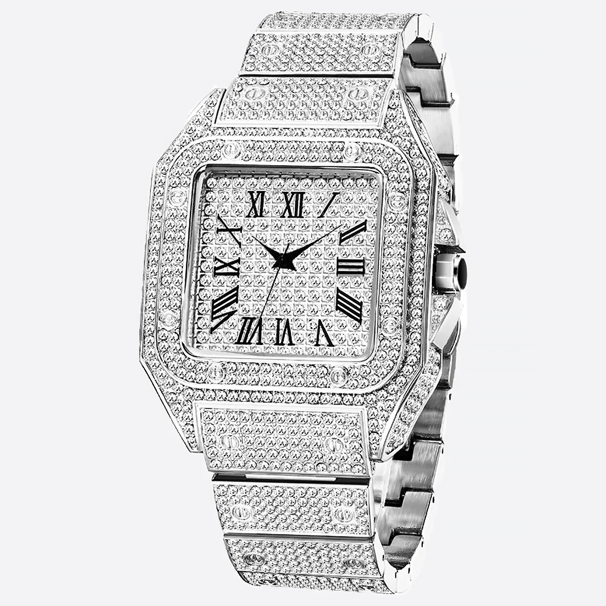 CYRIS. | Silver Bust Down Watch