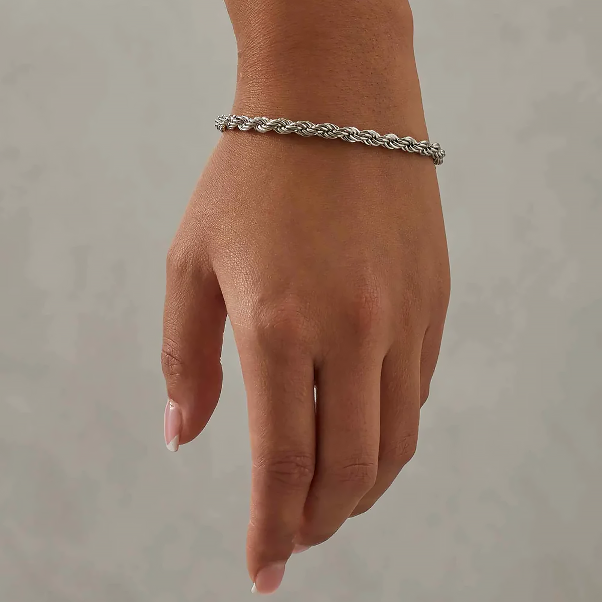 SYBRO. | 5MM Silver Rope Bracelet