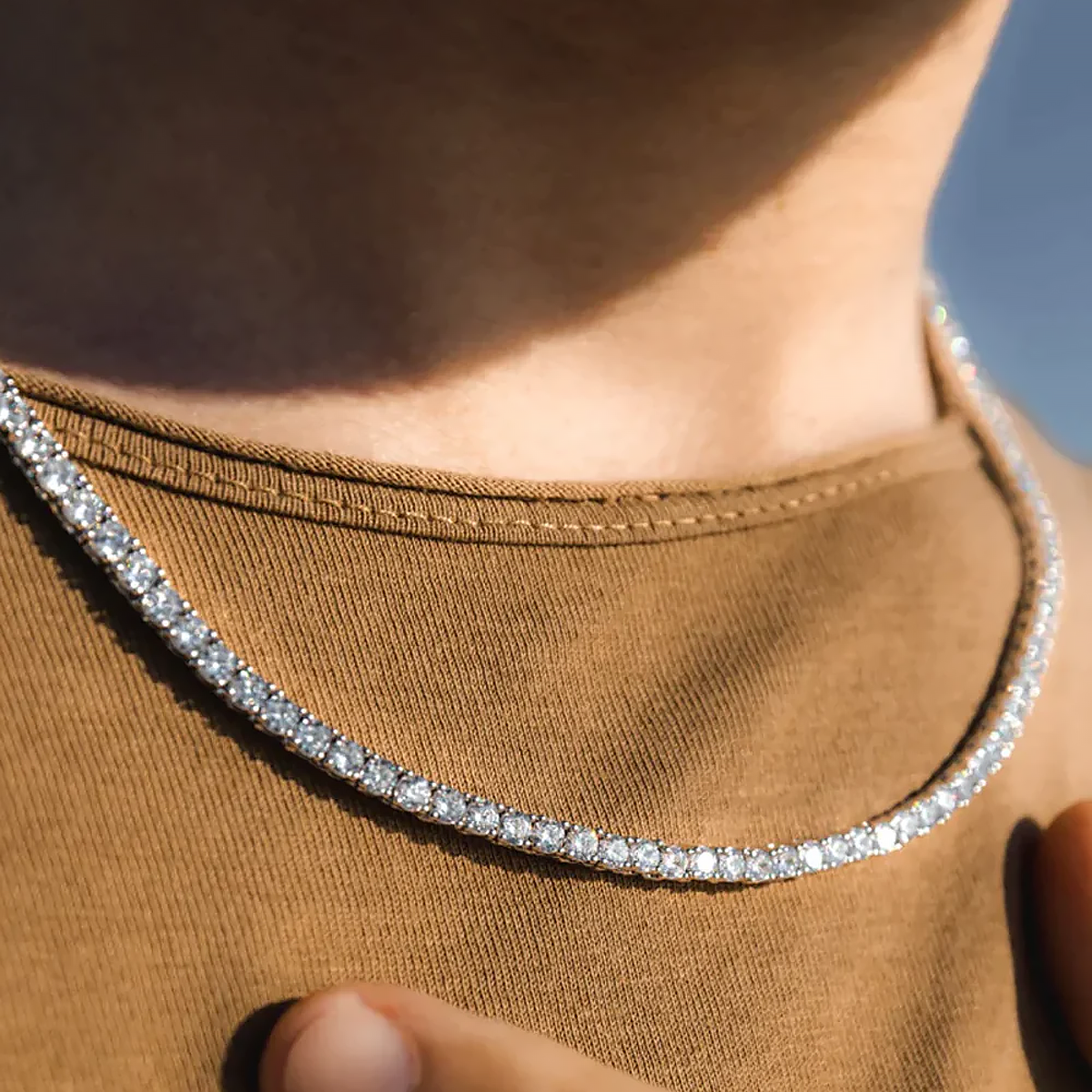 SYNNIS. | Silver Tennis Chain 5MM