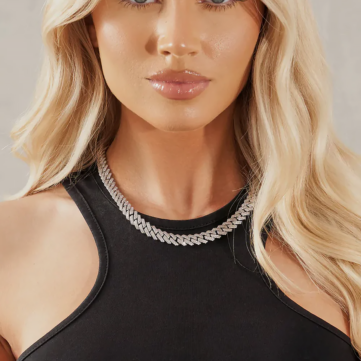 SYTIL. | 12MM Silver Cuban Link Chain