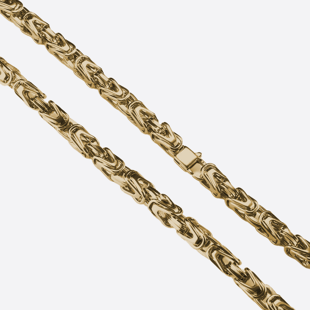 King Chain (18K Gold) 8MM