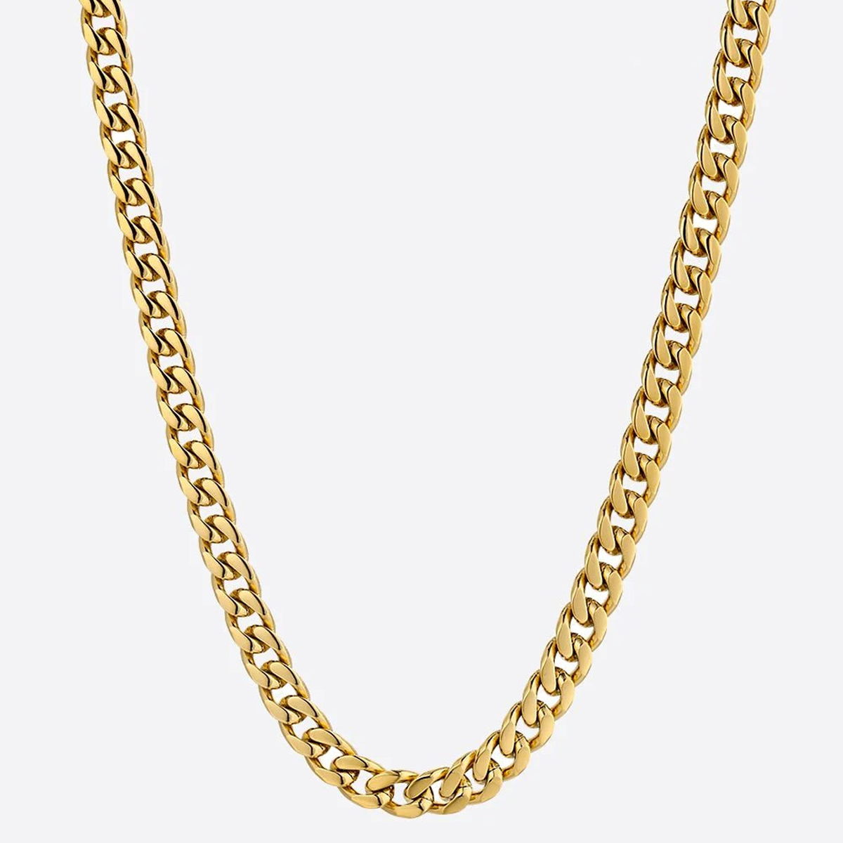 GIROX. | 6MM Gold Cuban Link Chain 18K