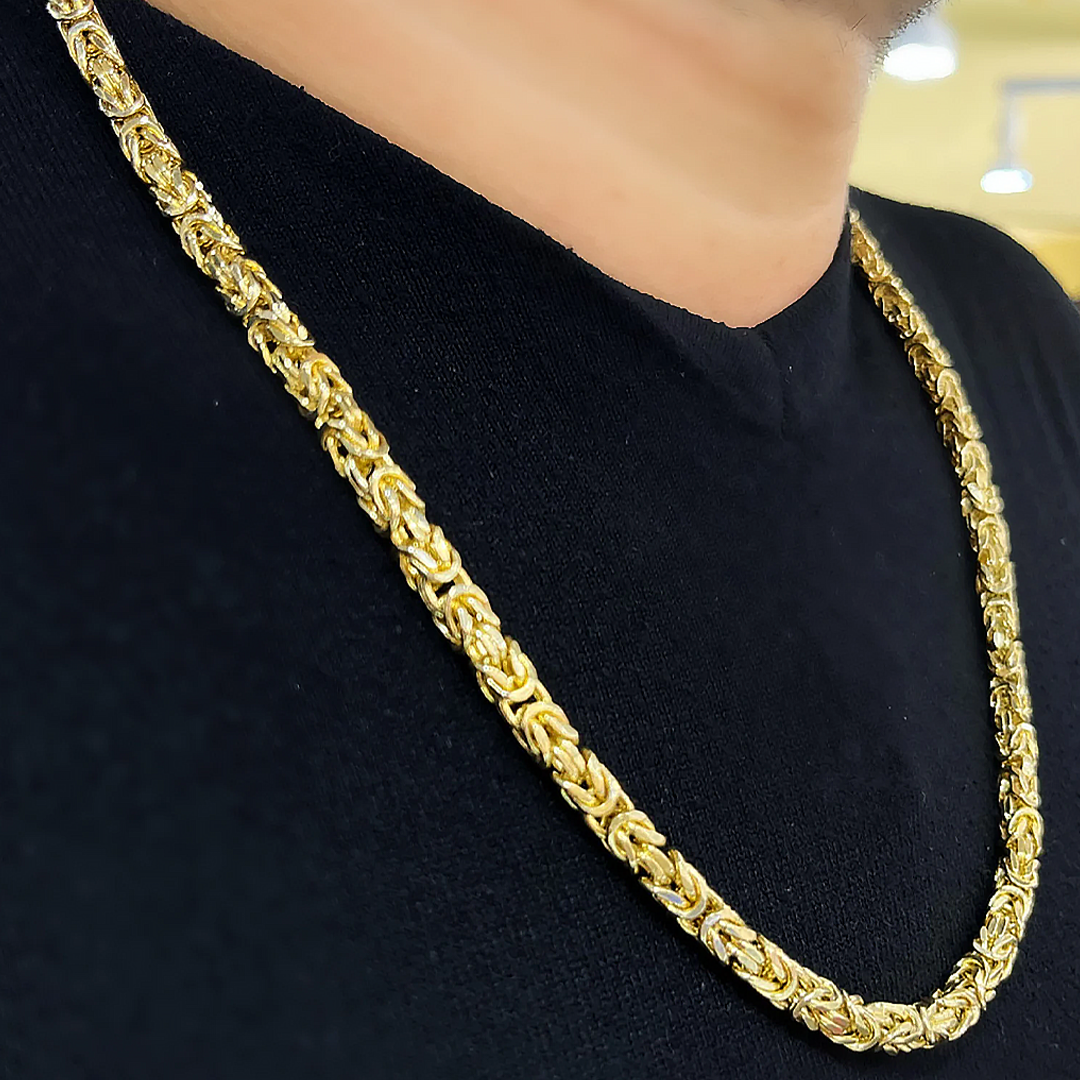 GLITI. | 5MM Gold King Chain 18K