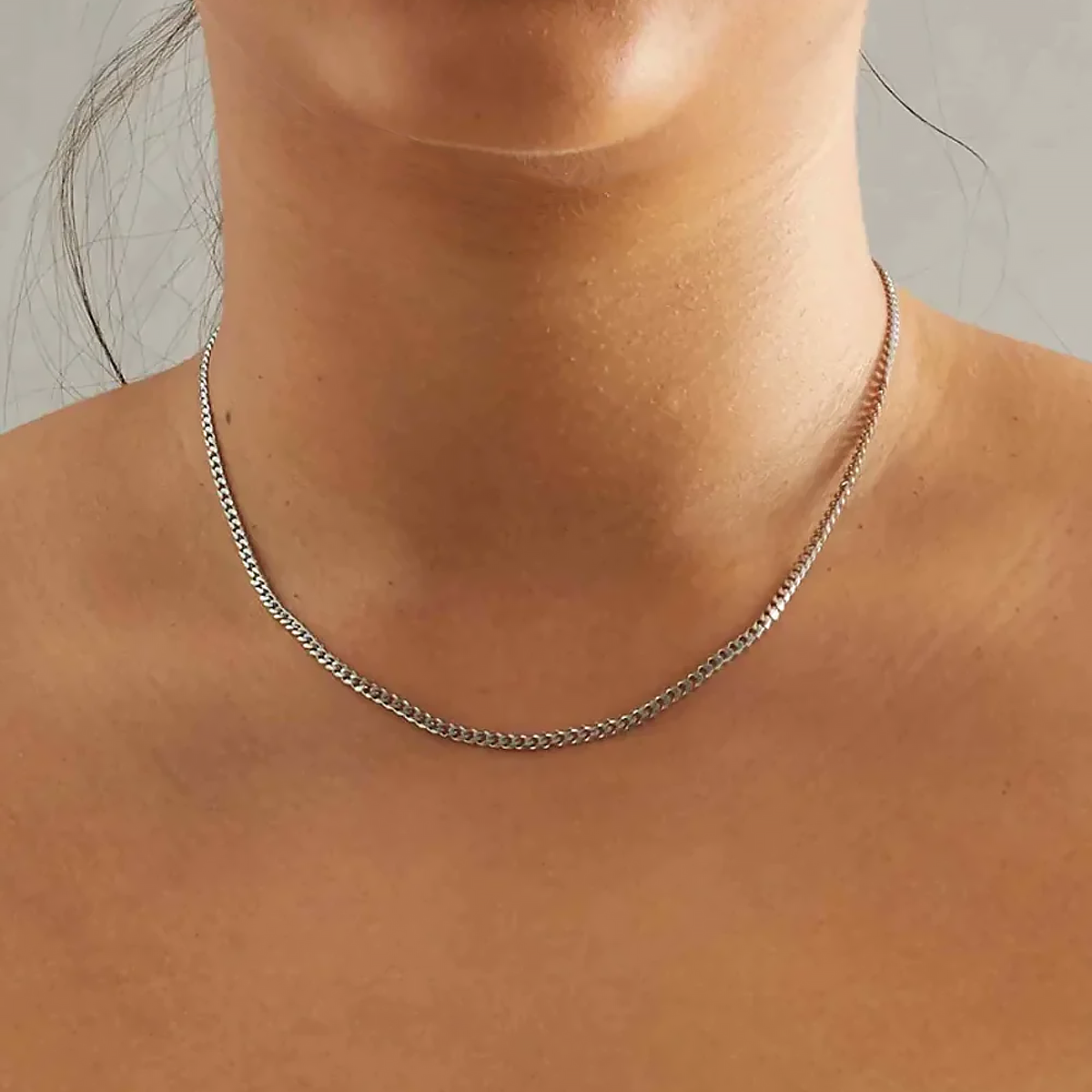 SYLAN. | 3MM Silver Cuban Link Chain