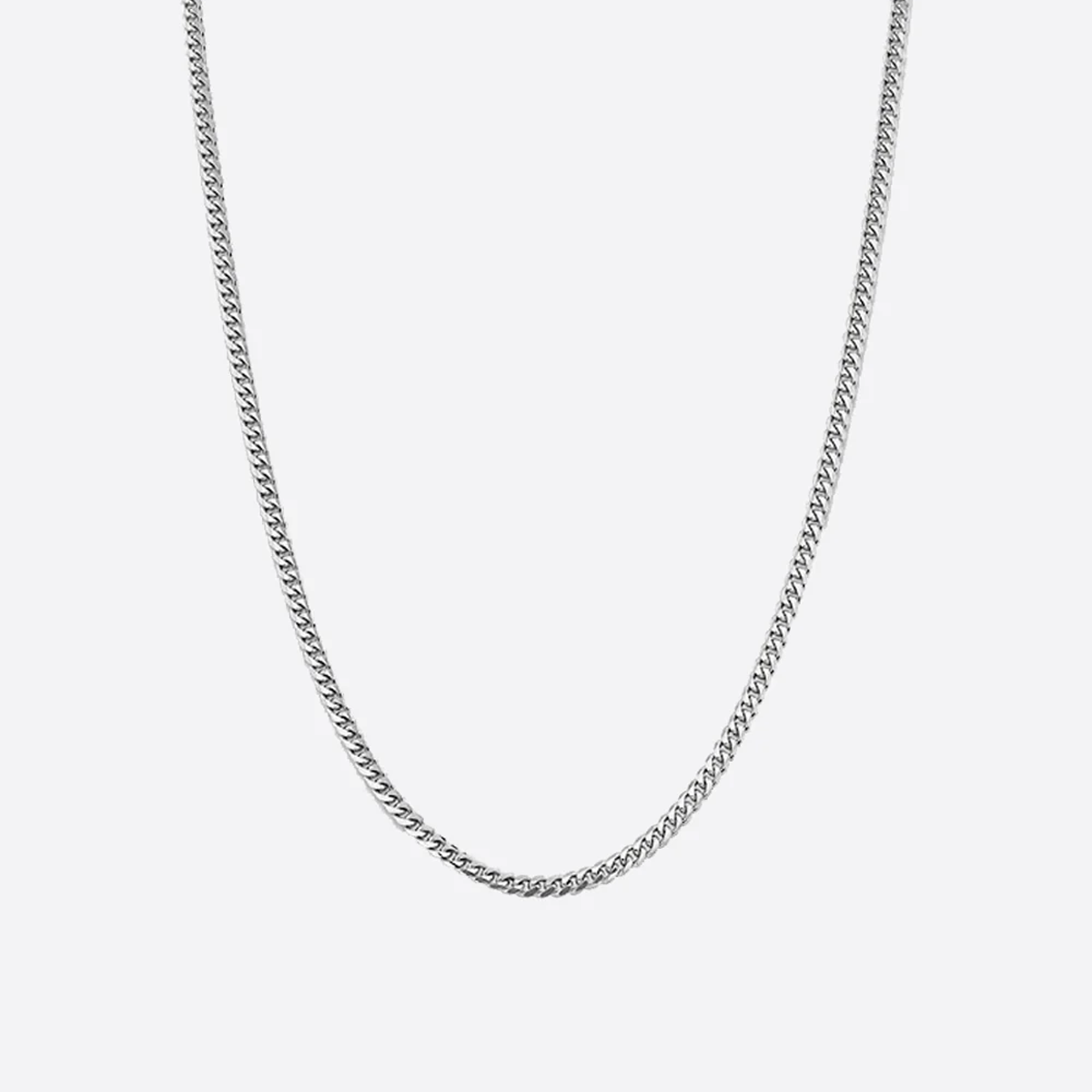 SYLAN. | 3MM Silver Cuban Link Chain