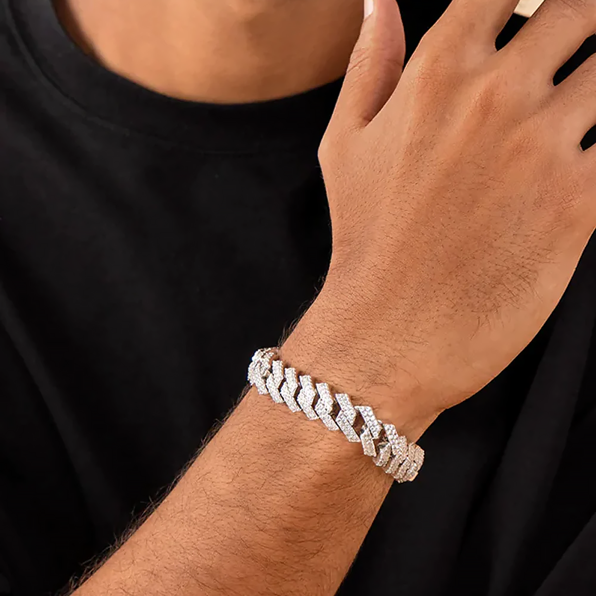 SYLIM. | 12MM Cuban Link Bracelet