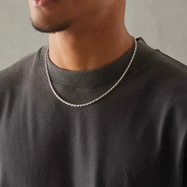 SYOPE. | 3MM Silver Rope Chain