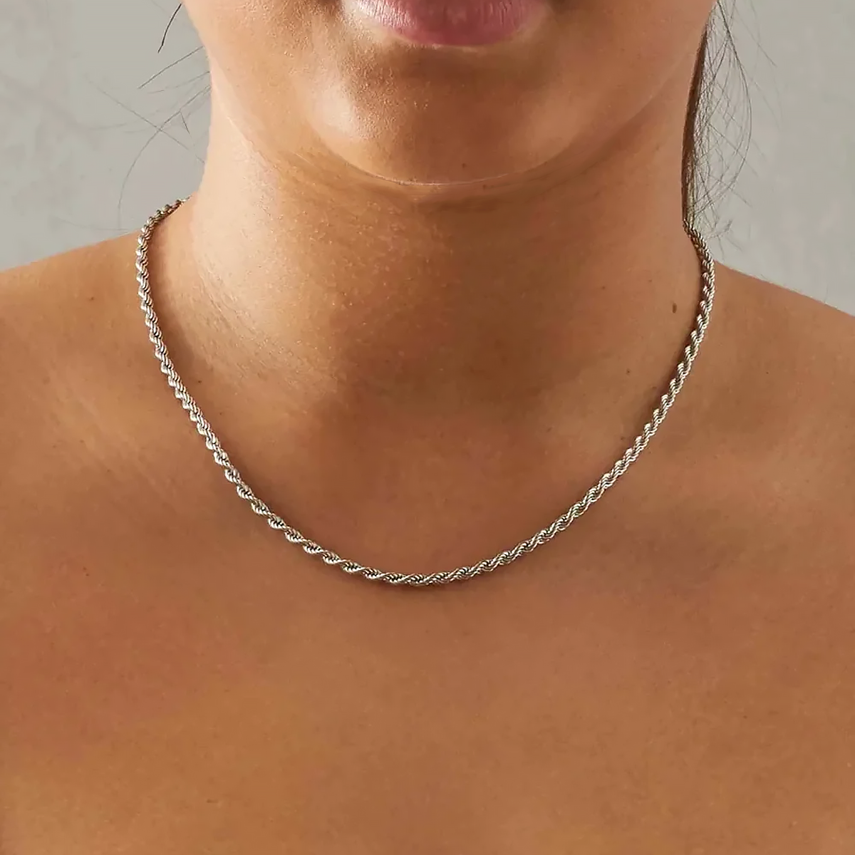 SYOPE. | 3MM Silver Rope Chain