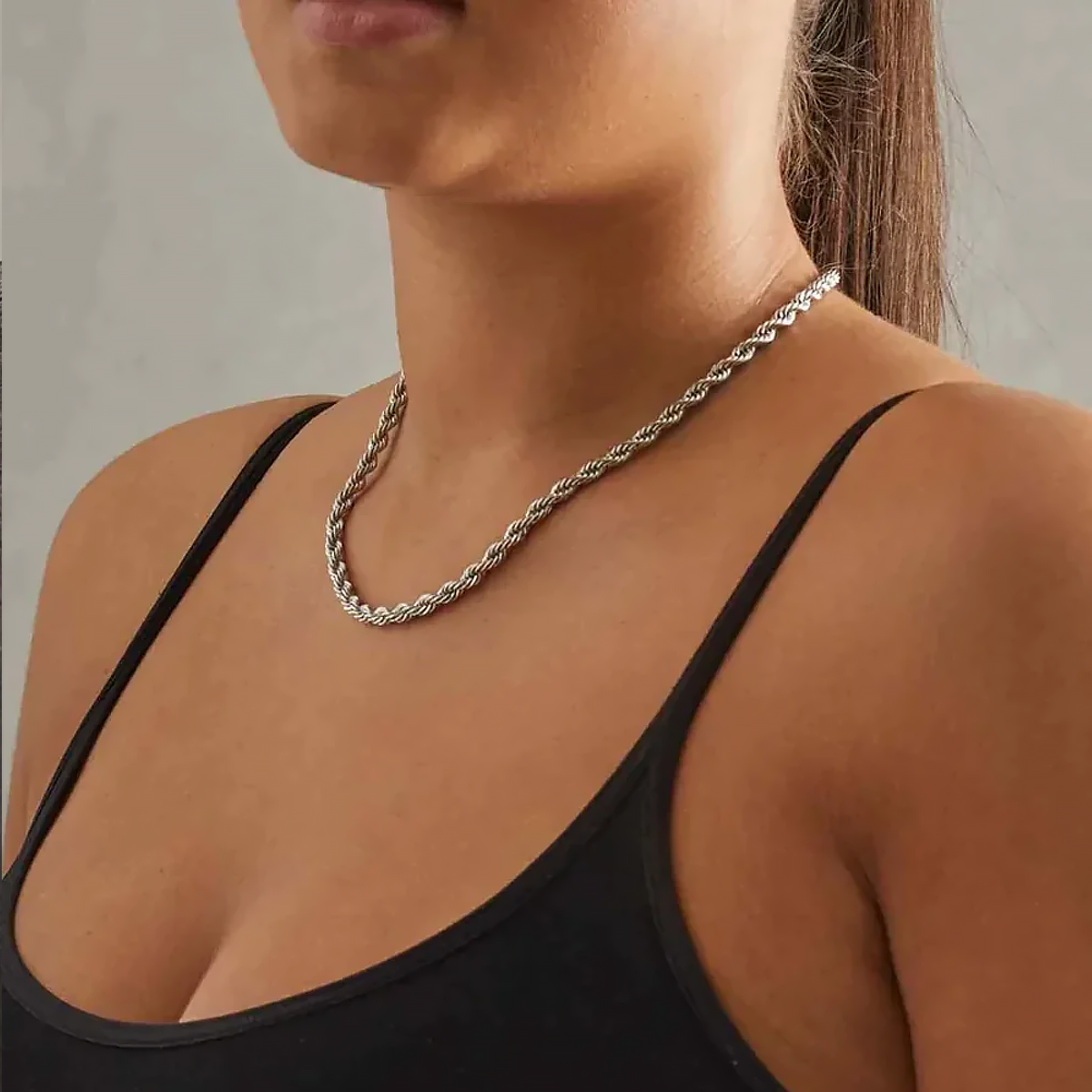 SYRO. | 5MM Silver Rope Chain