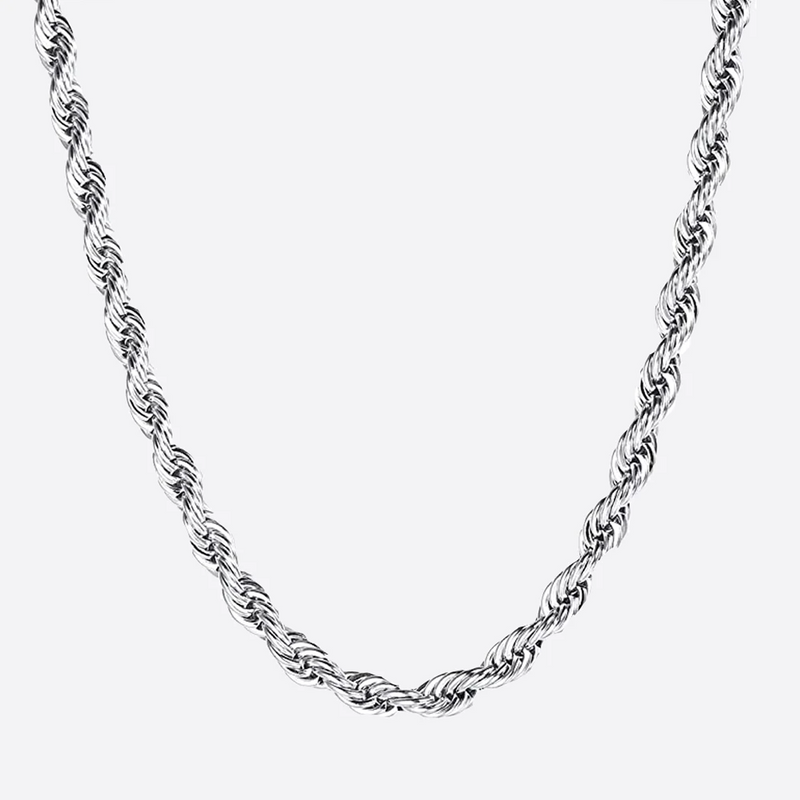SYRO. | 5MM Silver Rope Chain