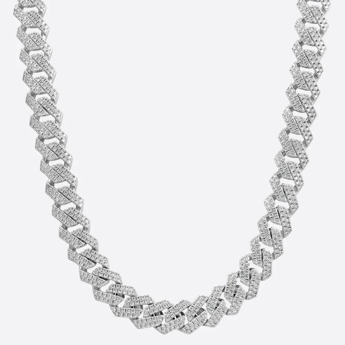SYTIL. | 12MM Silver Cuban Link Chain