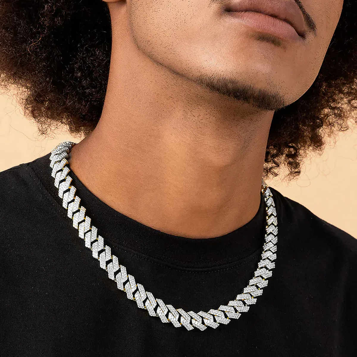 SYTIL. | 12MM Silver Cuban Link Chain